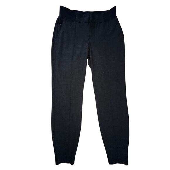 Athleta Work It City Pants Size 2 Gray Wool Blend Slim Fit Trousers Career - Picture 1 of 8